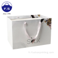 Impression personnalisée Recyclable Paper Handle Gift Gift Sac